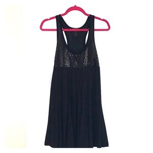 Black Sequin Dress